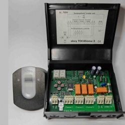 Ekey 100002 TOCAhome 3 set lettore d'impronta digitale apriporta  biometrica accesso senza chiave nero scuro