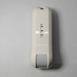 EuroSistemi 9452 sensore da esterno doppia tecnologia antimascheramento  a tenda bianco chiaro 10 -15 Vcc 11- 25mA copertura 12mt 