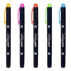 Evidenziatori a Doppia Punta  Mono Edge Tombow Colori Assortiti