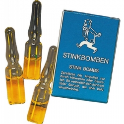 Fialette Bombe Puzzolenti Stinking Bombs 3 Pezzi Carnevale 