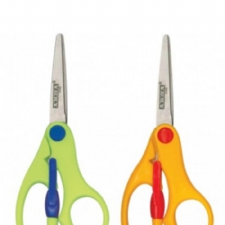 Forbici Arda Easy Open Punta Tonda 13 cm Colori Assortiti