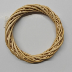 Ghirlanda Decorativa  Corona in  Salice Naturale diametro 20 cm