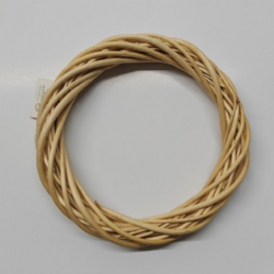 Ghirlanda Decorativa  Corona in  Salice Naturale diametro 25 cm