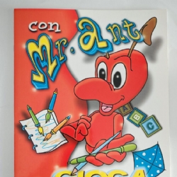 Gioca e Colora con Mr Ant Album da Colorare per Bambini  Copertina Flessibile Granata