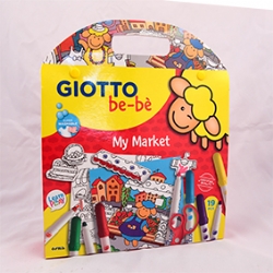 Giotto Beb - My Farm My Market Play Set - Colori Fattori Stickers