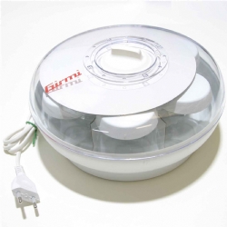 Girmi Jogurtiera JC70 con 7 vasetti inclusi per fare lo yogurt in casa 