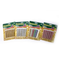 Porporina Blister 6 tubetti 4 5 gr  Oro o Argento o Rosso Mix colori