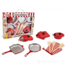 Grande Chef Set Chef ai fornelli Playset cucina