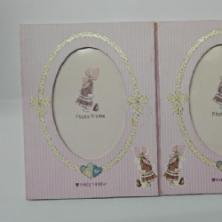 Holly Hobbie Portafoto a Libro in Cartone Colore Rosa