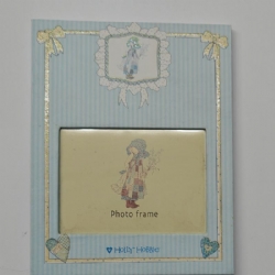 Holly Hobbie Portafoto in Cartone Colore Azzurro