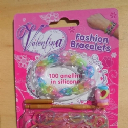 Immagine del prodottoValentina 100 Anellini in Silicone per Creazione Braccialetti e Collane