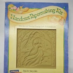 Kit Brown Bag Paper Art Stampo in Ceramica Quadrato 15 cm per Creare Biglietti Auguri da Incorniciare Fatti a Mano Vari Motivi