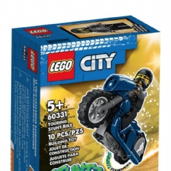 LEGO City Cyber Stuntz Bike 60331 Moto da Touring Carica e Vai per Salti e Acrobazie 5 Anni