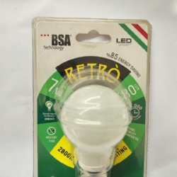 Lampada Goccia Led BSA Technology Retro E27 7W 2800K 480lm