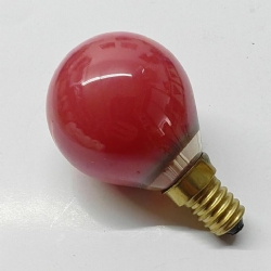 Lampada Ilesa Goccia Incandescente 40W E14 Colore Verde Rosso Giallo Opaco