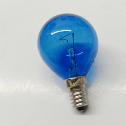 Lampada Ilesa Goccia Solare Incandescente Blu 60W E14