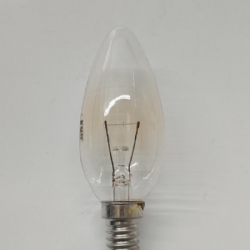 Lampada Osram Candela Oliva Classic Chiara Incandescente E14 15W 