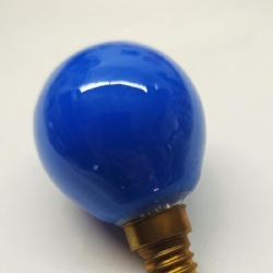 Lampada Osram Goccia Incandescente 25W E14 blu opaco
