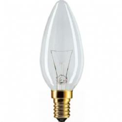 Lampada Philips Candela Oliva Classic Chiara Incandescente E14 40W 