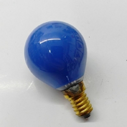 Lampada Philips Goccia Incandescente Blu 25W E14 Blu Opaca