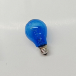 Lampada Radio Goccia Solare Incandescente 60W E27 Colore Blu