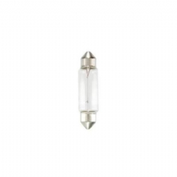 Lampada Siluro Incandescente Osram 6411 SV8 5 8 12V 10W 11 x 41 mm per Auto Moto Camion Trattore 1 Pezzo