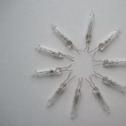 Lampadine Pisellini 7V Incandescenza Luci Natale Presepe 10 Pezzi Colori Bianco Trasparente