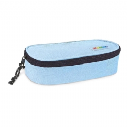 Lebez 81079  Astuccio Ovale Saccuccioli Pastel Round Basic Colore Azzurro 