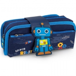 Lebez 81543 Astuccio Bustina 2 in 1 Saccuccioli  Combo Space Robot 