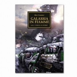 Libro Galassia in Fiamme in Italiano Eresia di Horus Heresy Warhammer 40000 Panini Comics Black Library