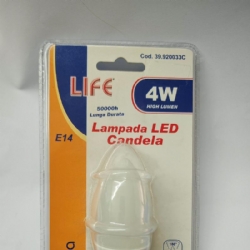 Life 39920033C Lampada Candela Led 4W E14 2700K 320lm