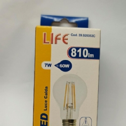 Life 39920353C Lampada Led 7W E27 3000K 810lm