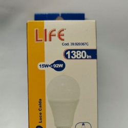 Life 39920367C Lampada Led 15W E27 3000K 1380lm