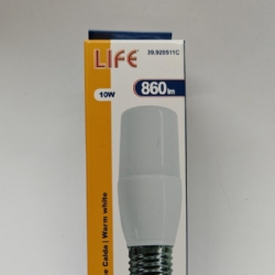 Life 39920511C Lampada Led Tubolare 10W  E27 T38 3000K 860lm