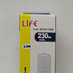 Life 39931125F e 39931126N Lampada Led 2 5W G9 4000K 6500K  230lm