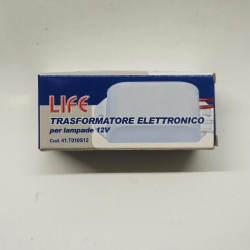 Life 41T010512 Trasformatore Elettronico per Lampade 12V INPUT 220Vac 