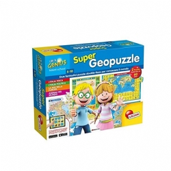 Lisciani -  Super Geo Puzzle - Gioco in scatola - Scuola