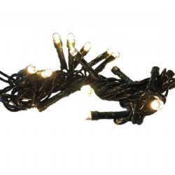 Luci Decorative Natalizie Catena Lineare a 20 LED Bianco Caldo