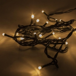 Luci Natale Catena 20 LED Luce Bianco Caldo per Interno