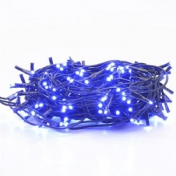Luci Natale Follie di Luci 24V con Trasformatore 180 Subminiatura Colore Blu per Esterno con Variatore Elettronico 