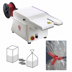 Macchina Twist per chiudere i sacchetti e sacchi con filo plastica - Legatrice Twistband Professionale 