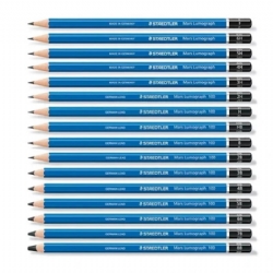 Mars Lumograph Staedtler matita da disegno mine varie  Matite Punta  F 10H 6H 5H 4H 3H H 8B 7B 6B 5B 4B 3B 2B B HB