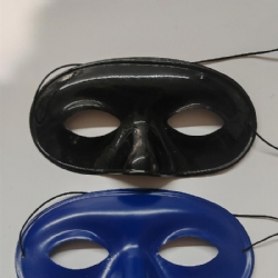Maschera Monocolore Nero o Blu Carnival Toys 1203