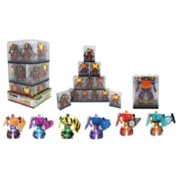 Megabot Trasformabili Robot Veicolo Modelli Assortiti Confezione Impilabile