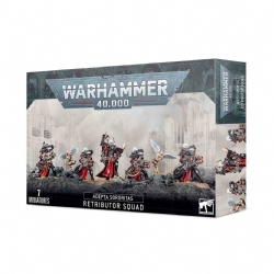 Miniature Warhammer Adepta Sororitas Squadra Castiganti Retributor Squad bande da guerra Imperiali Games Workshop