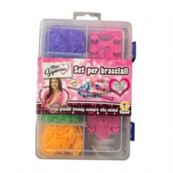Miss Signorina Set Bracciali Diy 4 Colori e Telaio