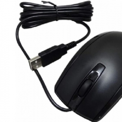  Mouse Ottico USB Nero HP  3 Pulsanti con Ruota di Scorrimento 697738 001