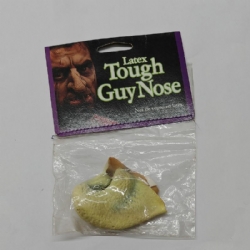 Naso Gomma Mostro Halloween Verde Giallo per Travestimenti Horror Orrore