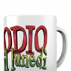 Odio Il Lunedi Tazza in Ceramica 320ml Gift Box