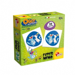 Oggy e i Maledetti Scarafaggi - Super Memo - Gioco in Scatola - Lisciani
